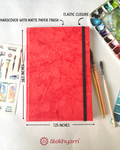 Alekhyam A4 Watercolour Journal – 300 GSM, 100% Cotton Sketchbook
