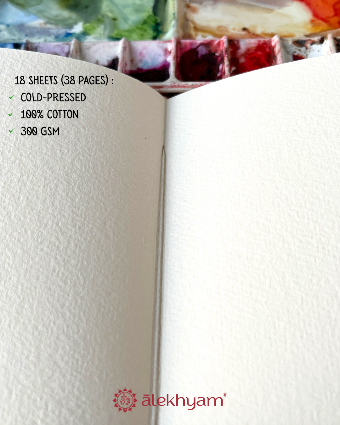 Alekhyam Watercolour Journal A4