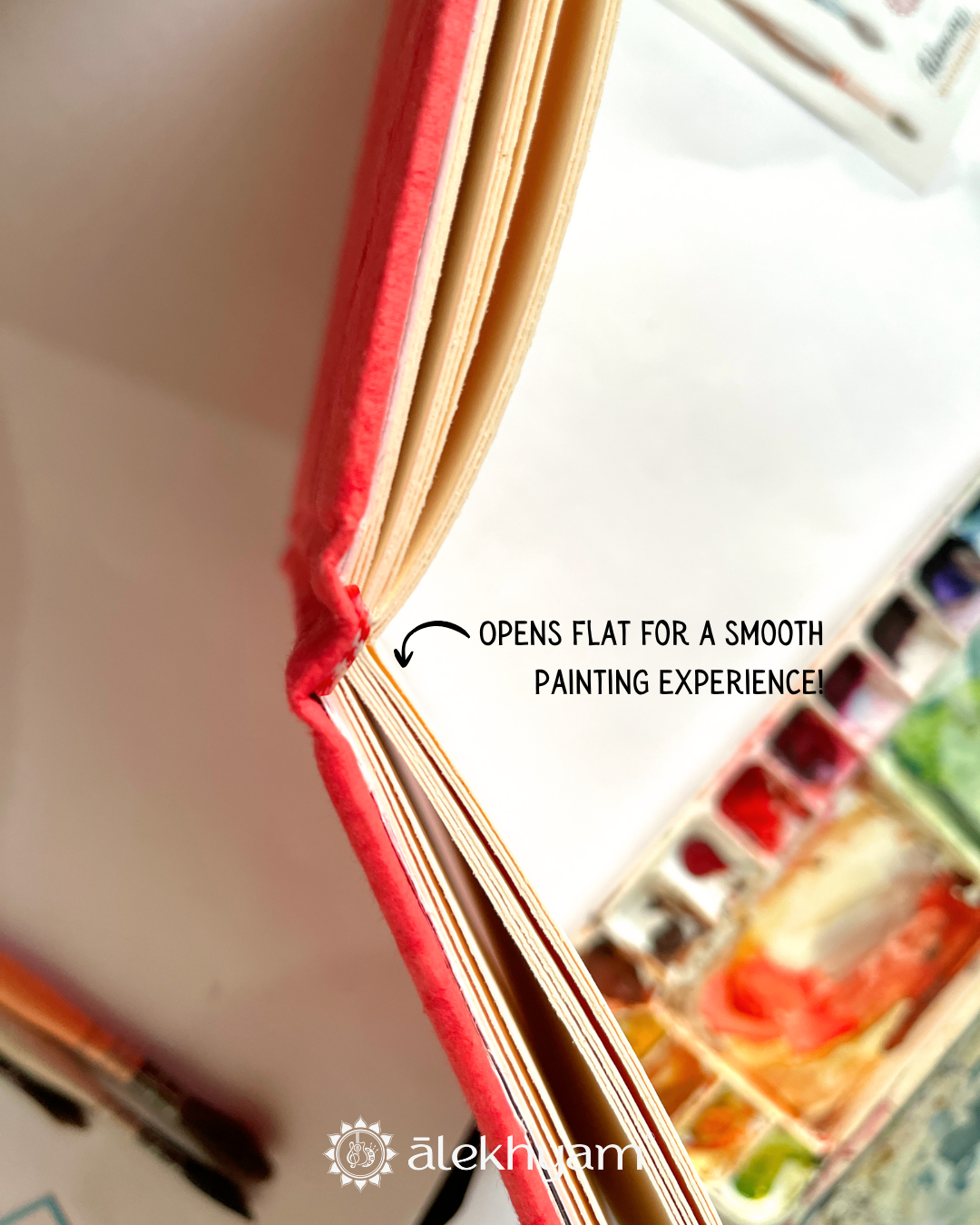 Alekhyam Watercolour Journal Square