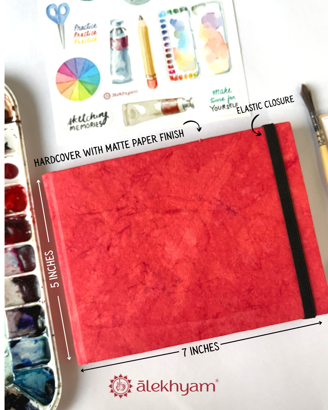 Alekhyam Watercolour Journal A5